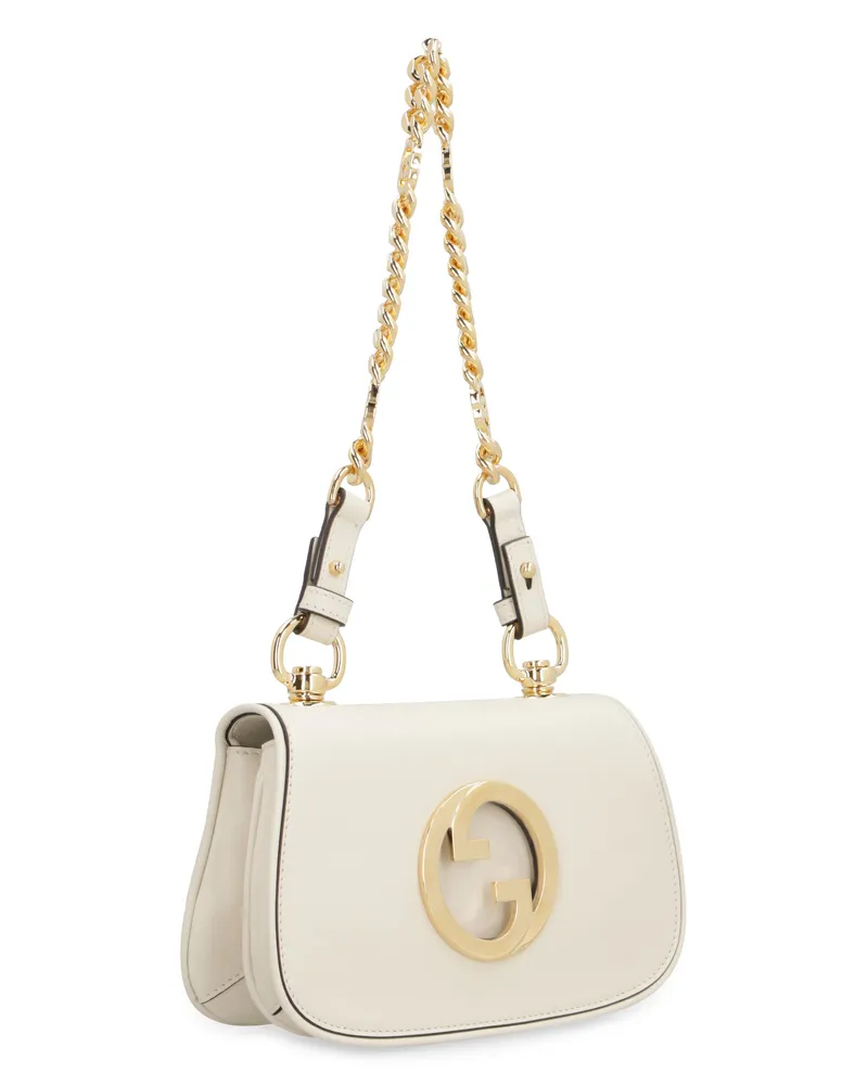 Gucci Blondie Mini Shoulder Bag — White White