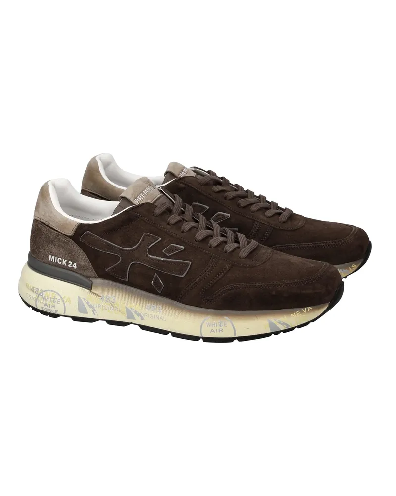 Premiata Mick Sneaker — Brown Brown