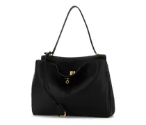 Women's Rodeo Top Handle Bag Black Leather