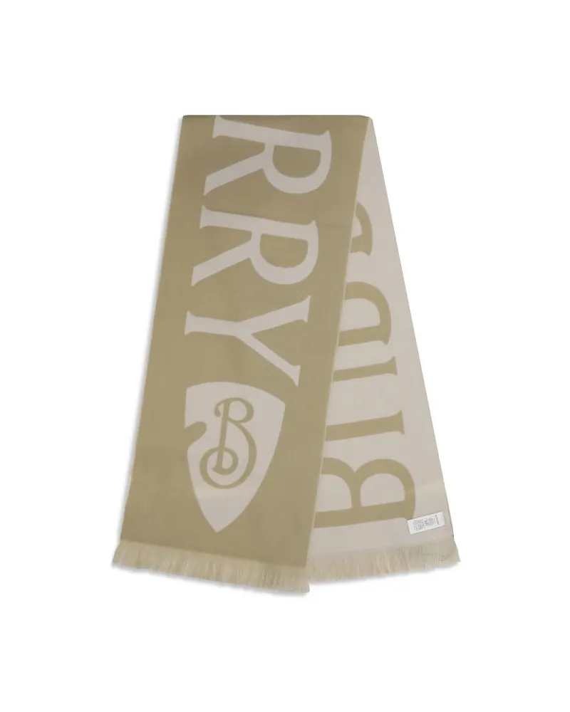 Burberry Women's Beige Wool Scarf Beige