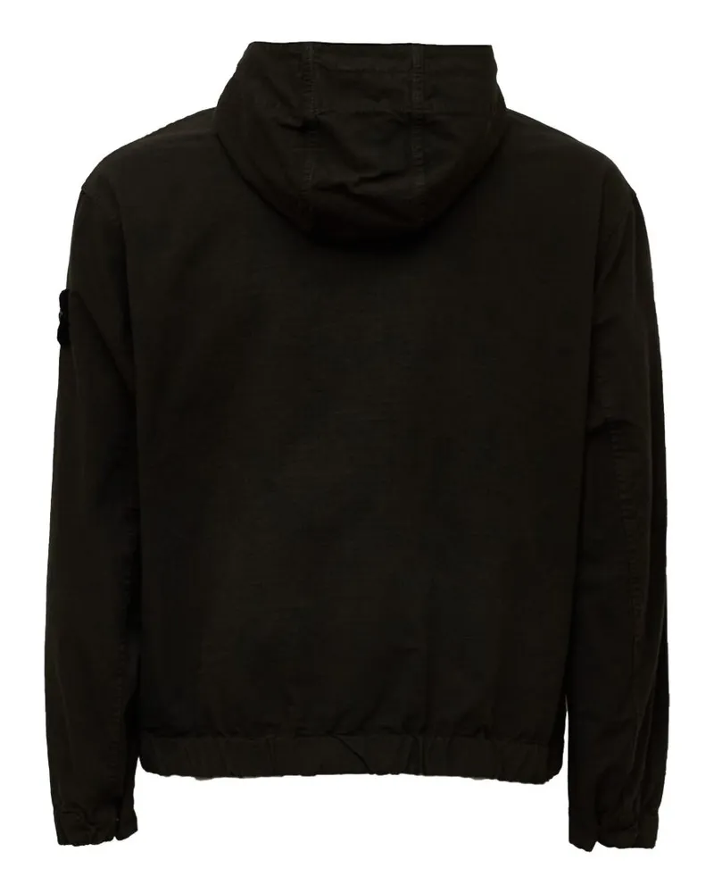Stone Island Men's Jacket Full-Zip Charcoal Gray