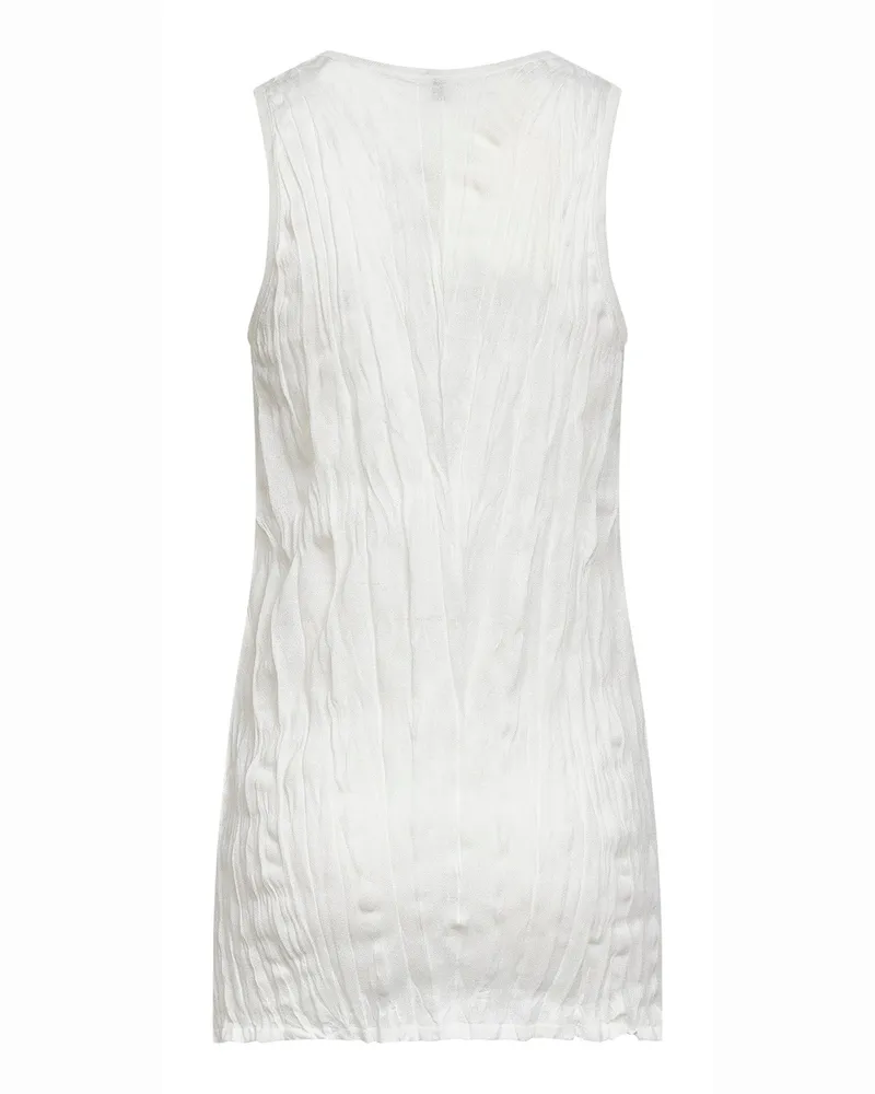 Totême Women's Knit Tank Top Ivory Viscose White