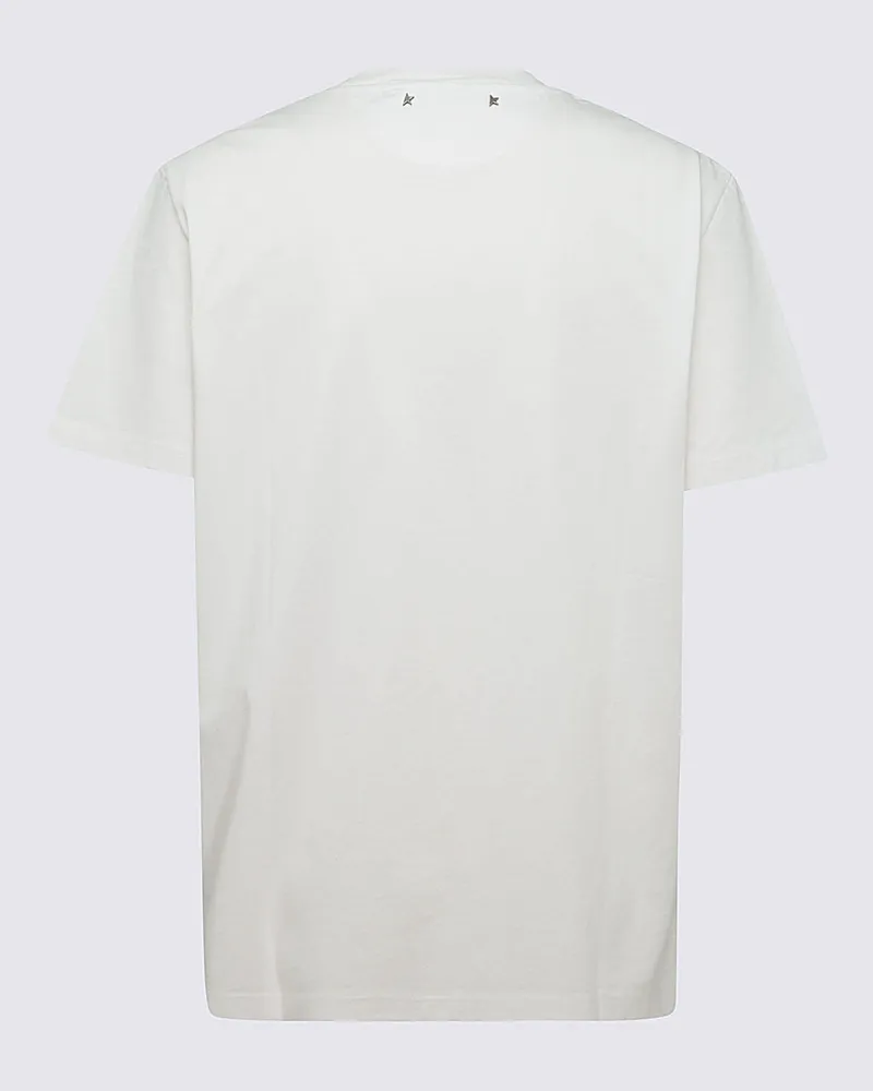Golden Goose Women's T-Shirts And Polos Vintage White _co White
