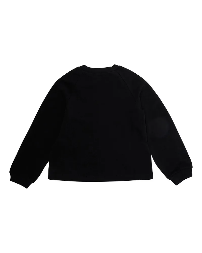 Marni Girls' Sweatshirt Childrens Black Cotton Hoods & Sweatshirts Black
