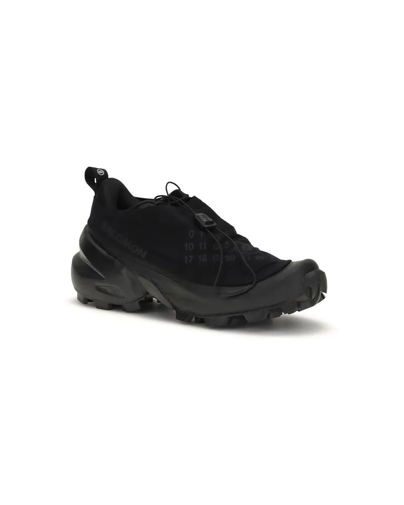 Maison Margiela Women's Black Nylon Athletic Sneakers Black