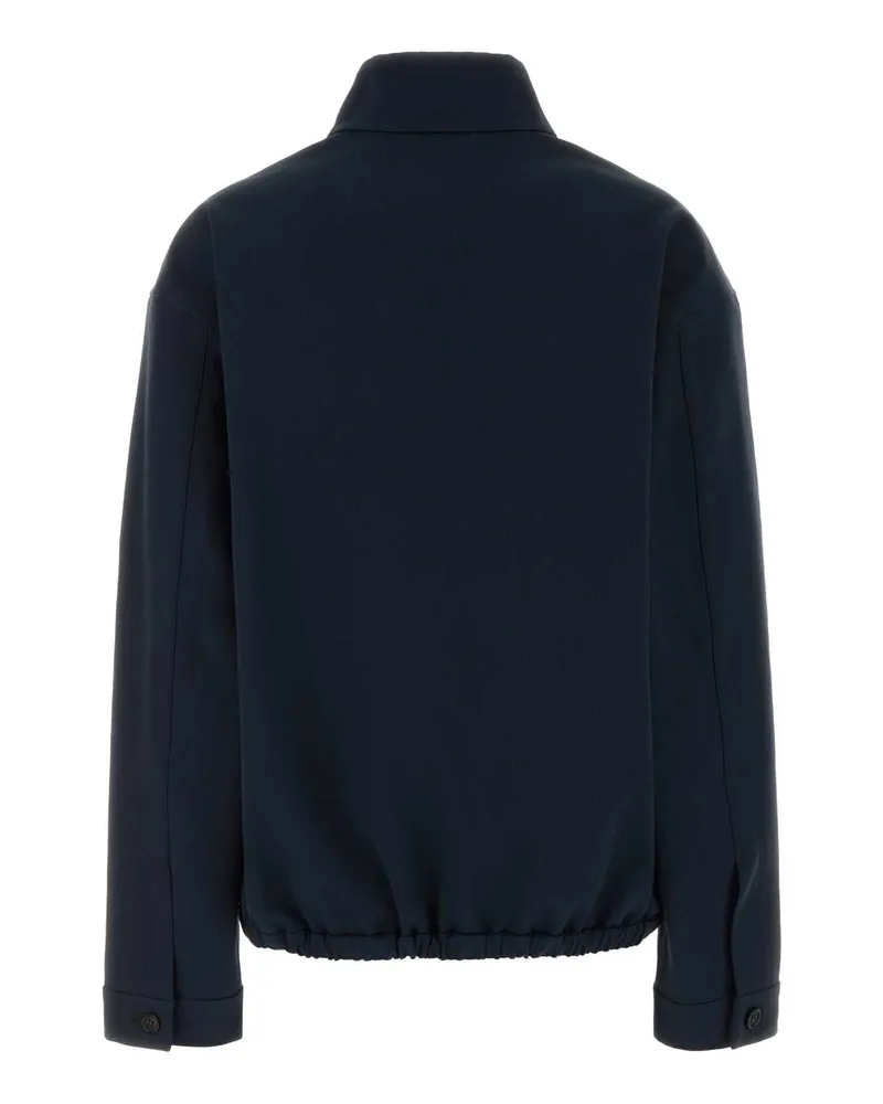 Miu Miu Women's Giubbotti Blucorda Giubbini Jacket Navy