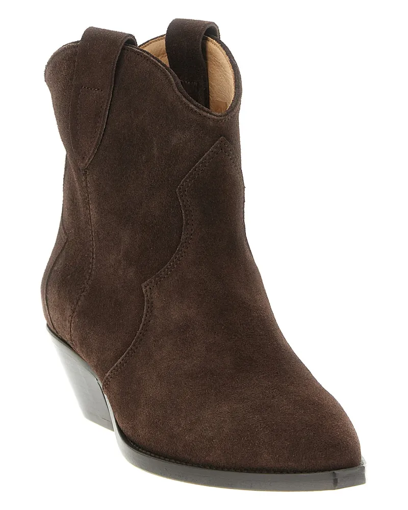 Isabel Marant Dewina Ankle Boot — Brown Brown