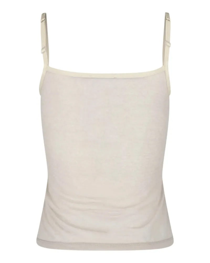 Paloma Wool Women's Top Beige Organic Cotton Beige