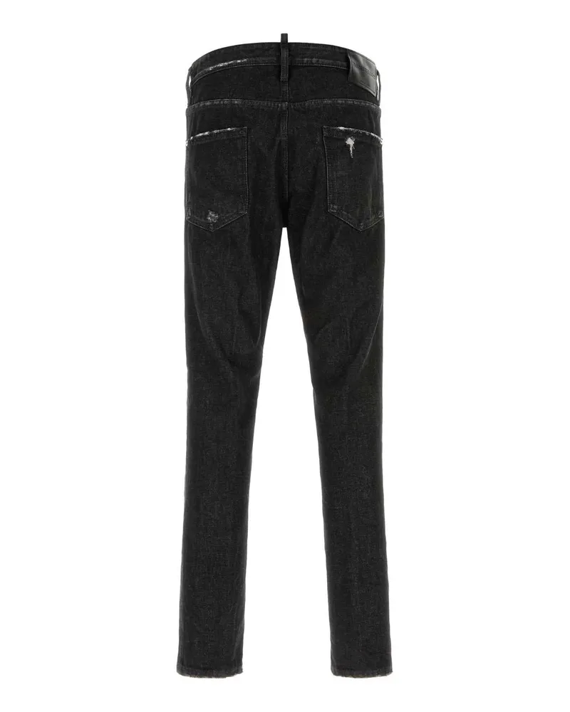 Dsquared2 Men's Teddy Jeans Black Cotton Black
