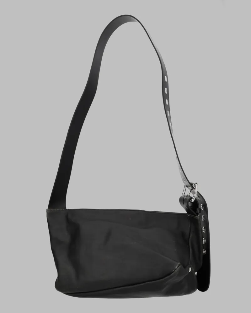 Vivienne Westwood Maxime Leather Shoulder Bag — Black Black
