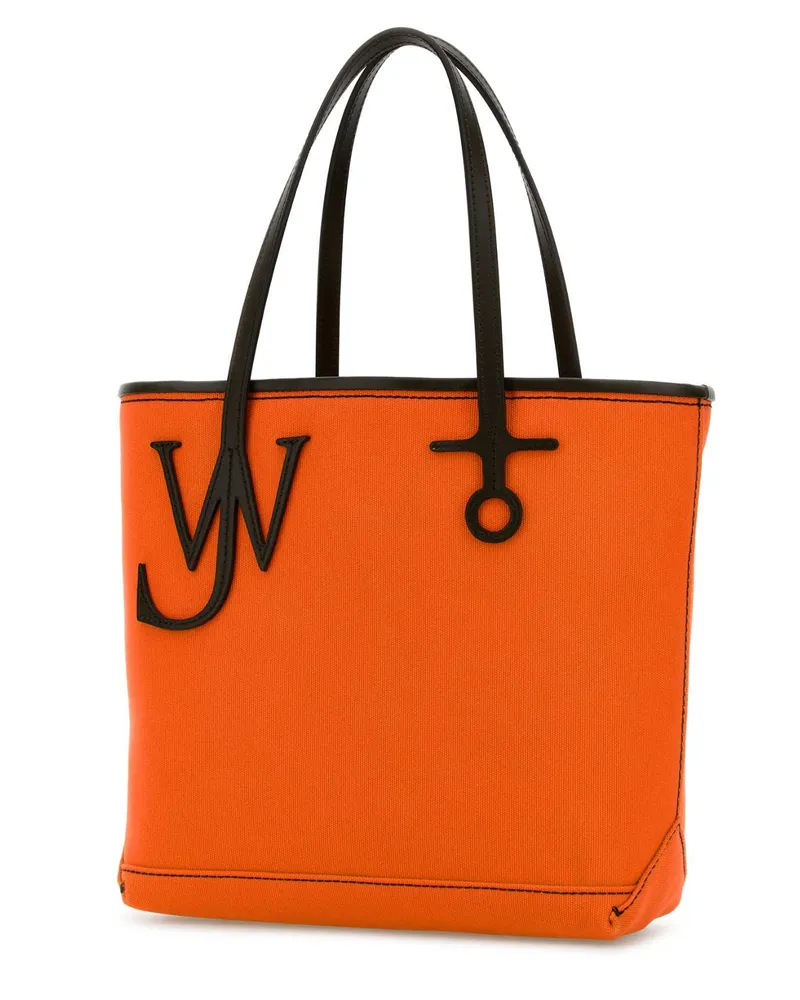 J.W.Anderson Women's Orange Canvas Small Anchor Bucket Bag Orangebrown Borse A Mano Orange