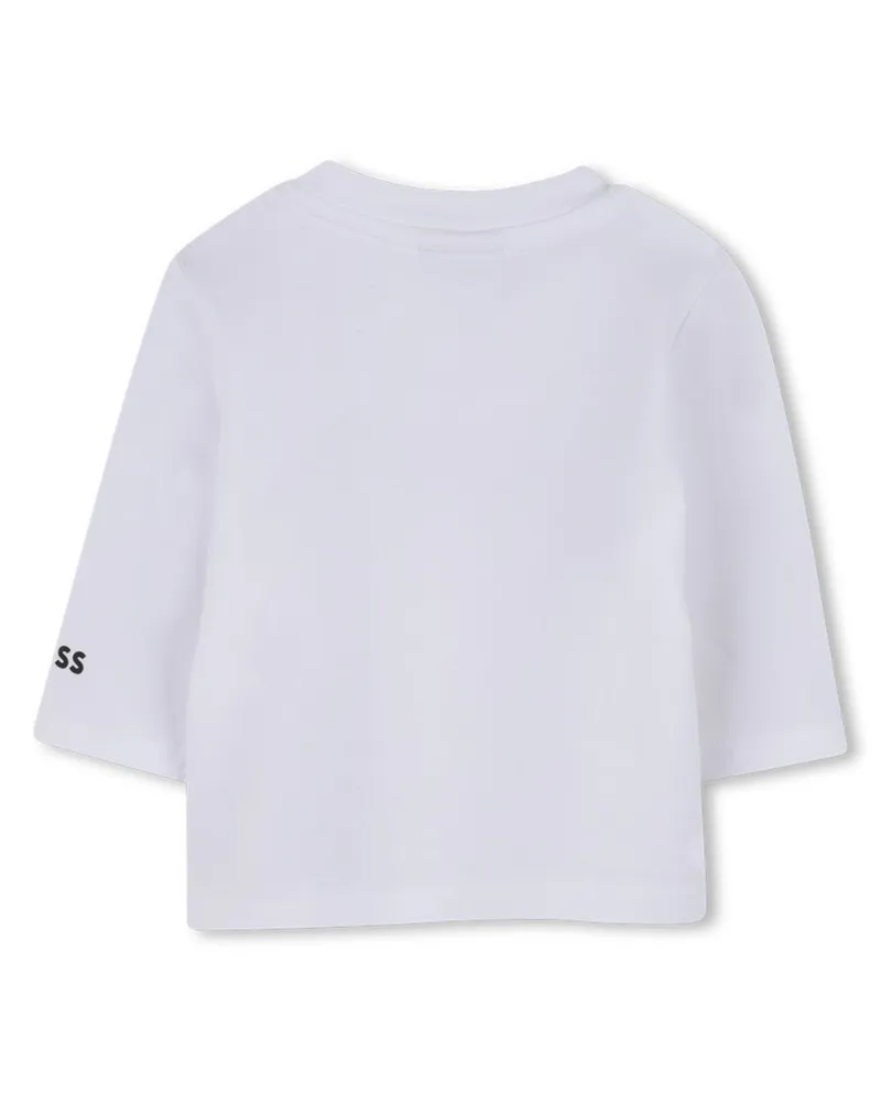 HUGO BOSS Cotton T-Shirt — White White