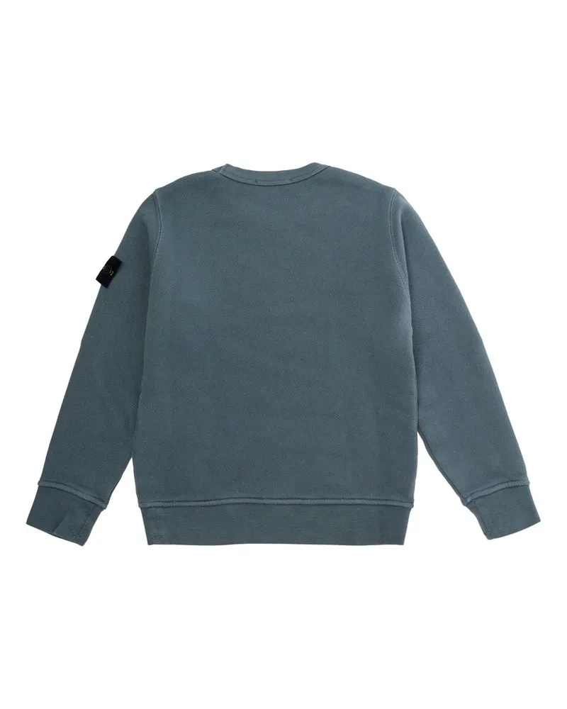 Stone Island Boys' Hooded Sweatshirt Blue Tech Fabric Hoods & Sweatshirts Blue