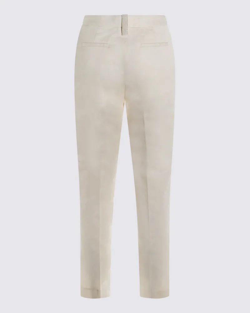 Fabiana Filippi Women's Trousers Burro _co Ea Beige