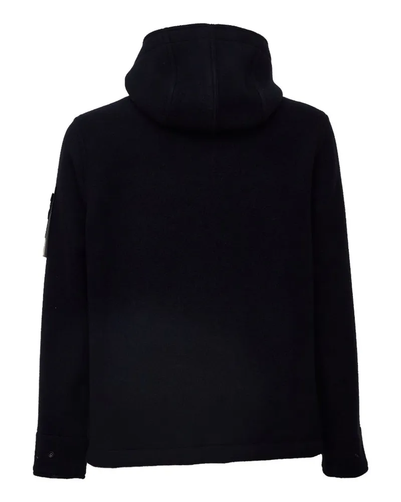 Stone Island Heavy Melton Jacket — Navy Navy