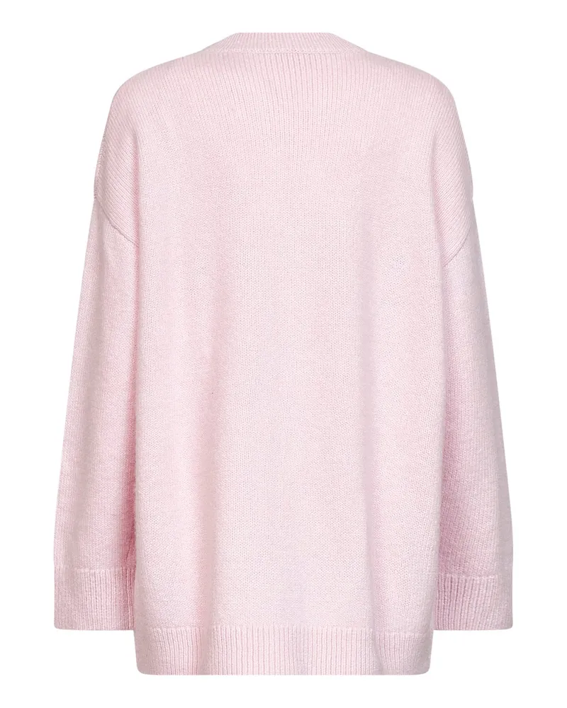 Diesel Women's Cardigan Areela Pink Wool Blend Cardigans Sweater Pink