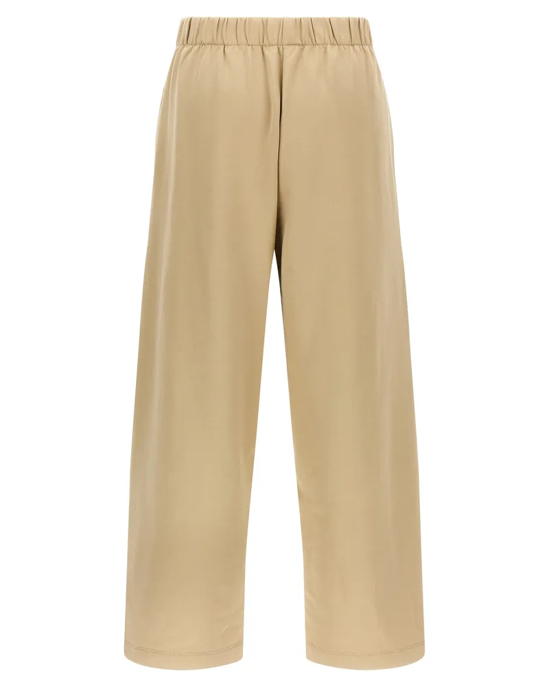 Max Mara Women's Brown Silk Casual Pants Brown