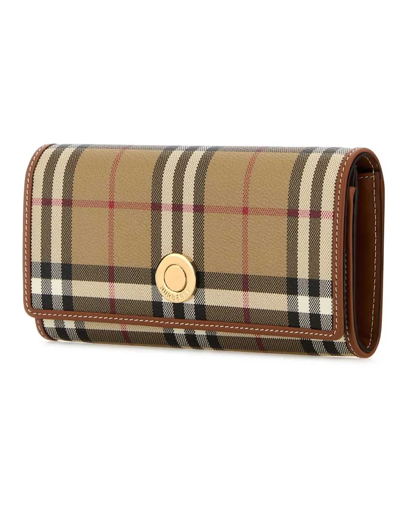 Burberry Halton Wallet — Beige Beige