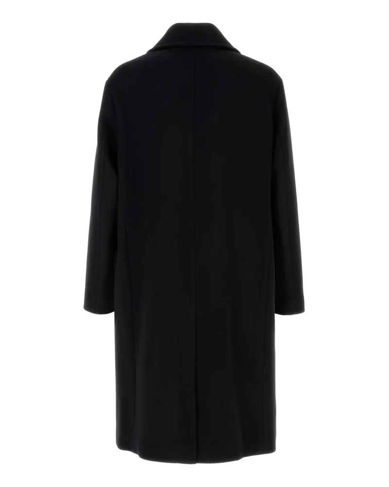 Fendi Wool Coat — Black Black