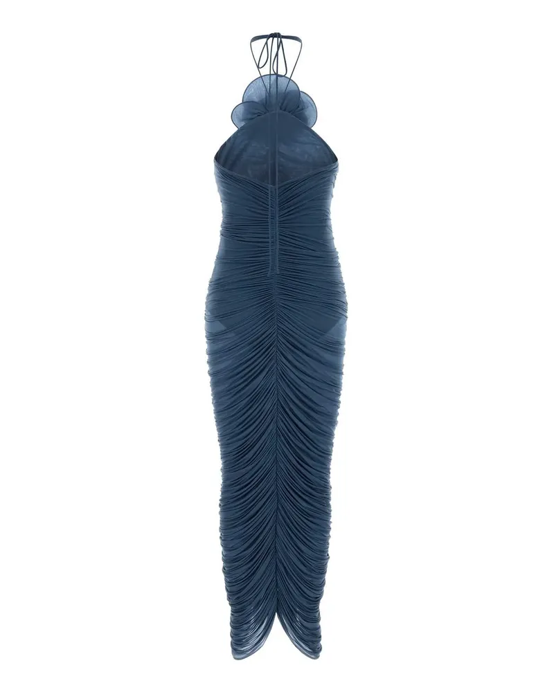 Magda Butrym Women's Air Force Blue Stretch Jersey Dress Exterior: Cupro Elastane Abiti Blue