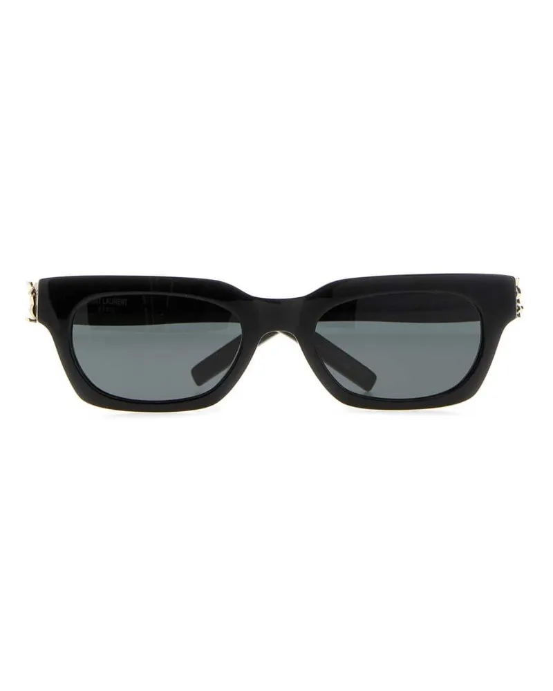 Saint Laurent Women's Ysl Sl M175 Sng Blackblackblack Occhiali Da Sole Exterior: Acetate Sunglasses Black