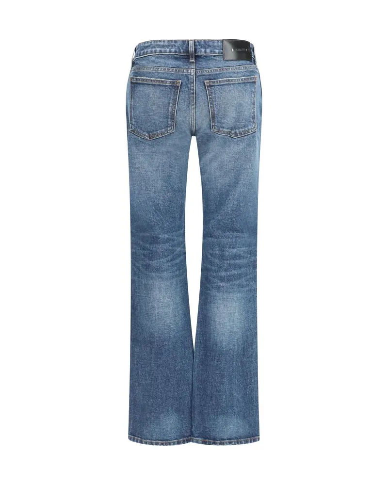 KHAITE Conforti Jeans — Blue Blue