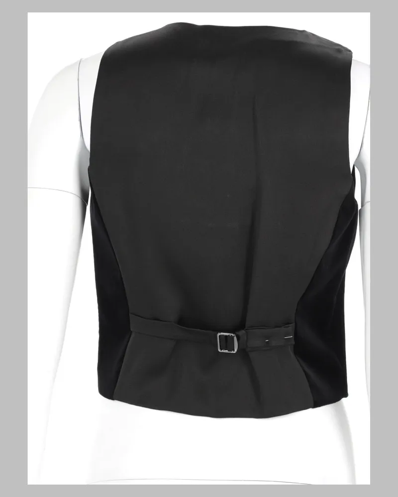 Max Mara Velvet Gilet — Black Black