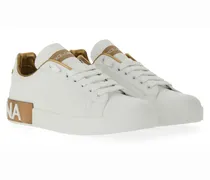 Portofino Sneakers — Gold