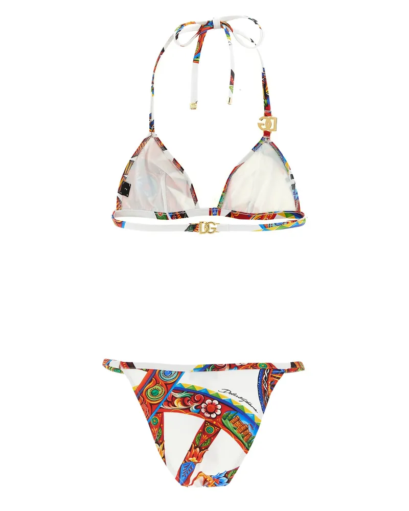 Dolce & Gabbana Women's Multicolor Polyamide Bikini Clothing Multicolor