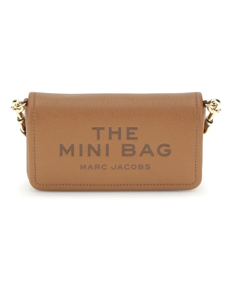 Marc Jacobs Women's Mini Shoulder Bag Argan Oil Calf Leather Beige