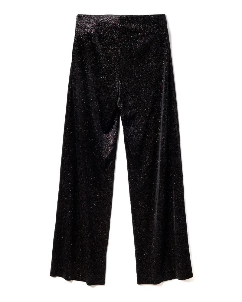 Viktor & Rolf Velvet Trousers — Black Black