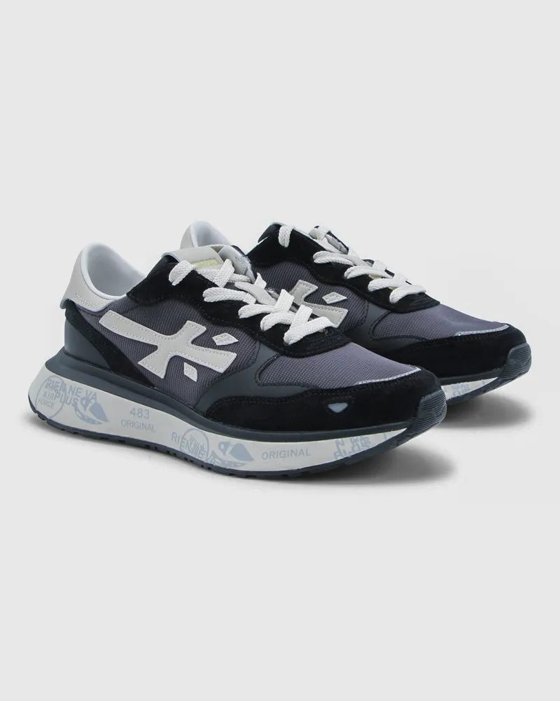 Premiata Women's Sneakers Navy _cover Tex-Le-El Sole El Tex/le/el Navy