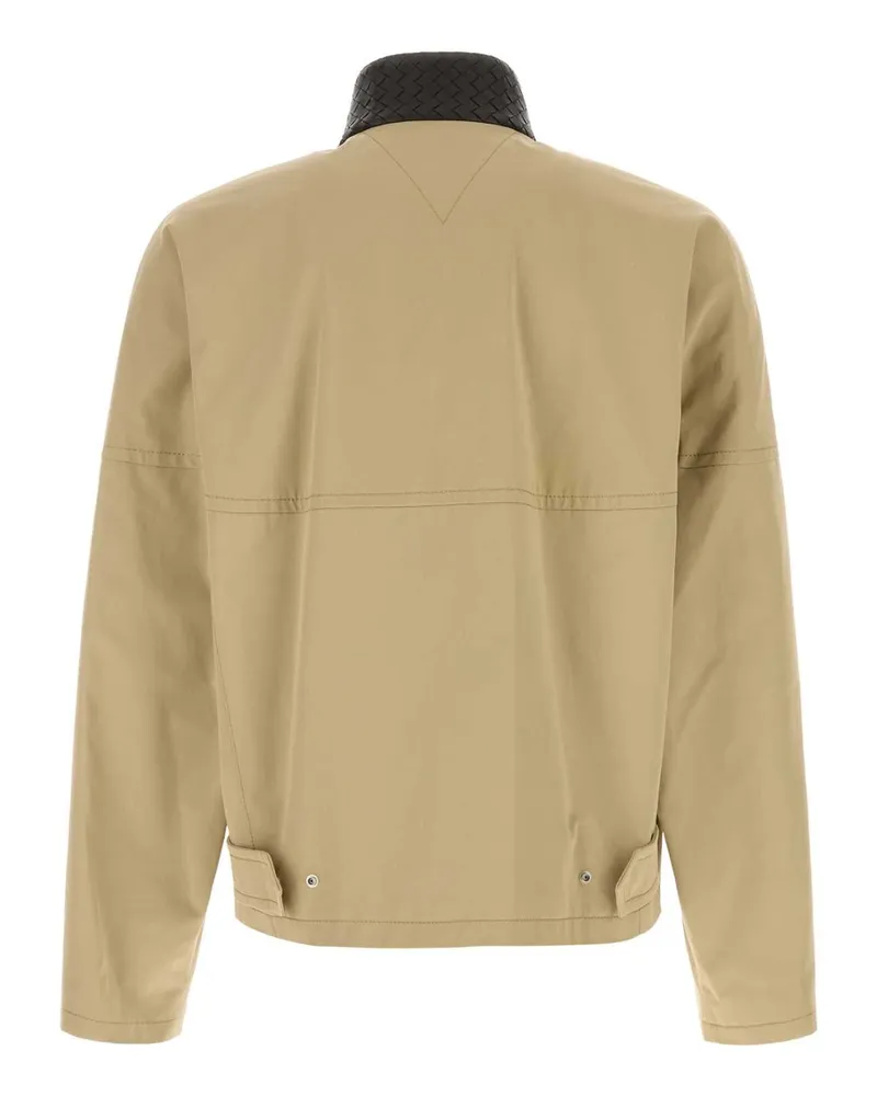 Bottega Veneta Sahara Exterior: Cotton Giubbini Jacket Beige