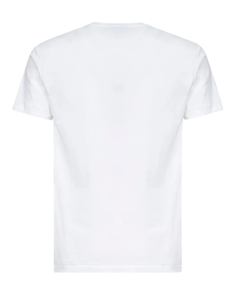 Ralph Lauren Men's T-Shirt Polo Bear White Cotton T-Shirts And Polos White