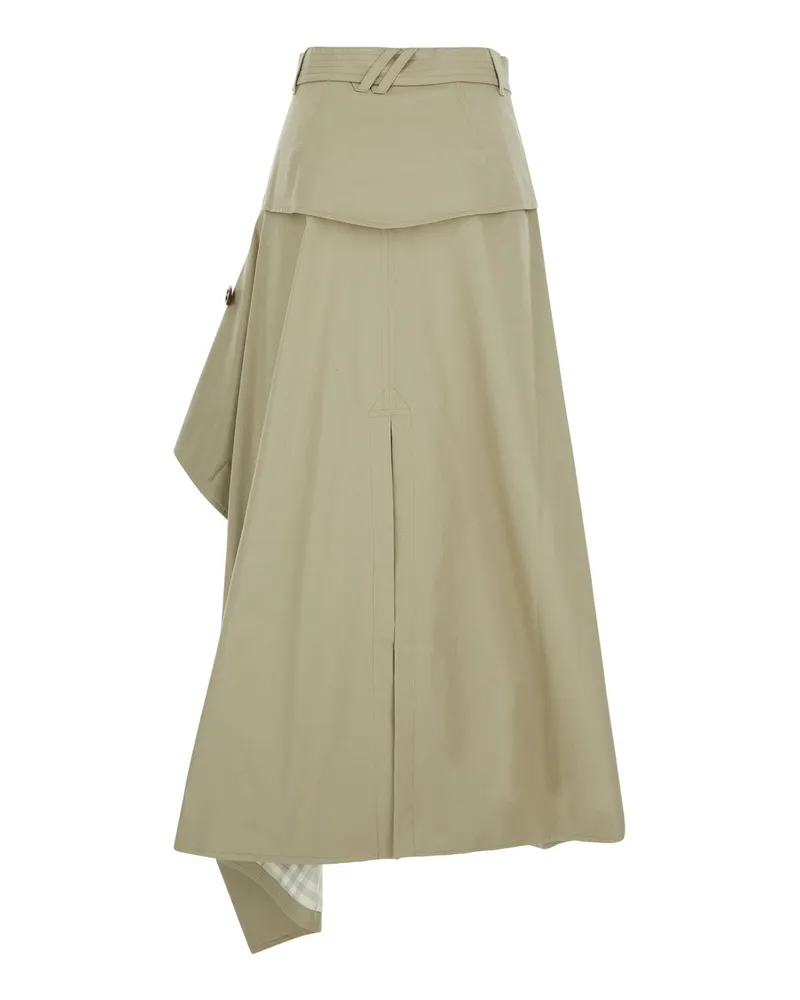 Burberry Women's Skirt Heather Beige Cotton Beige