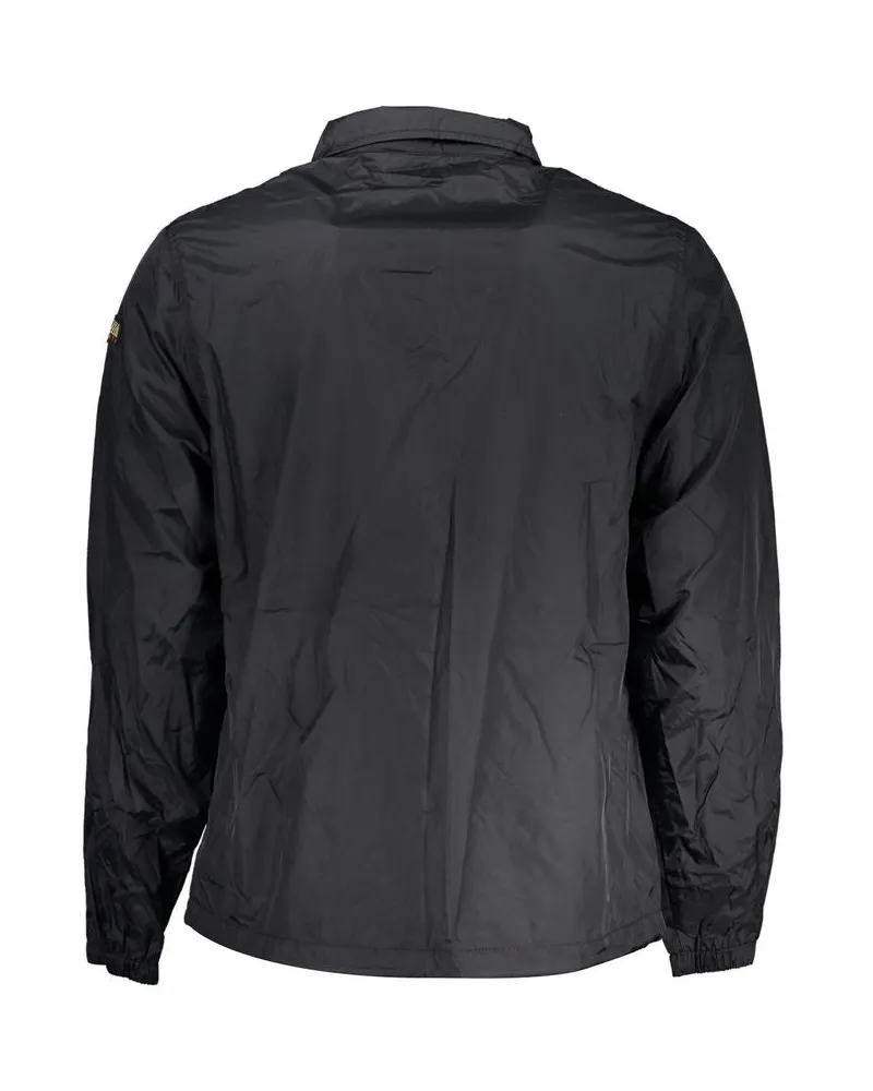 Napapijri Waterproof Logo Jacket — Black Black