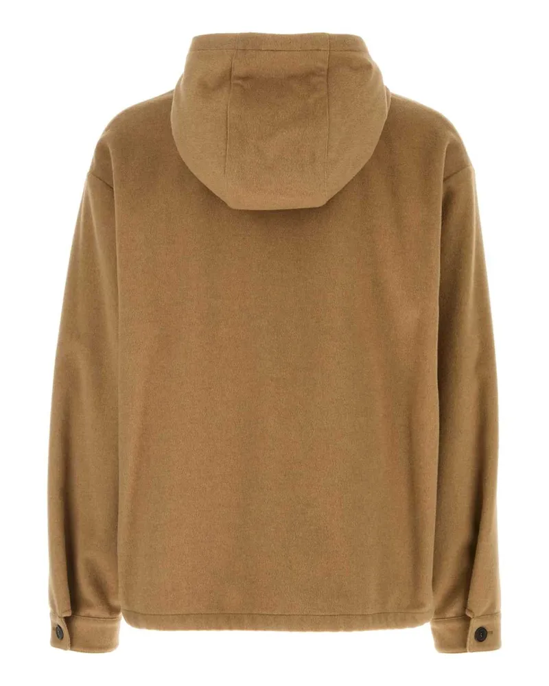 Prada Men's Camel Jacket Cammello Giubbini Beige