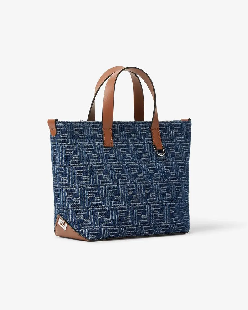 Fendi Unisex Bag  E25 Gris Blue