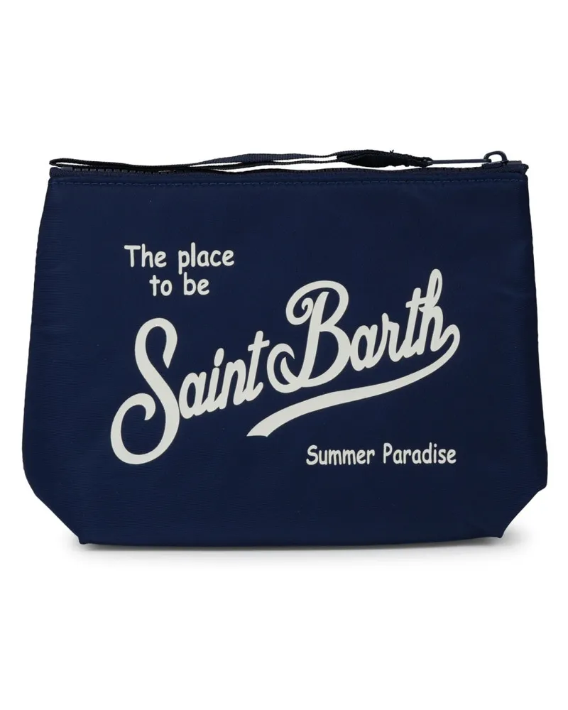 MC2 Saint Barth Aline Clutch — Blue Blue