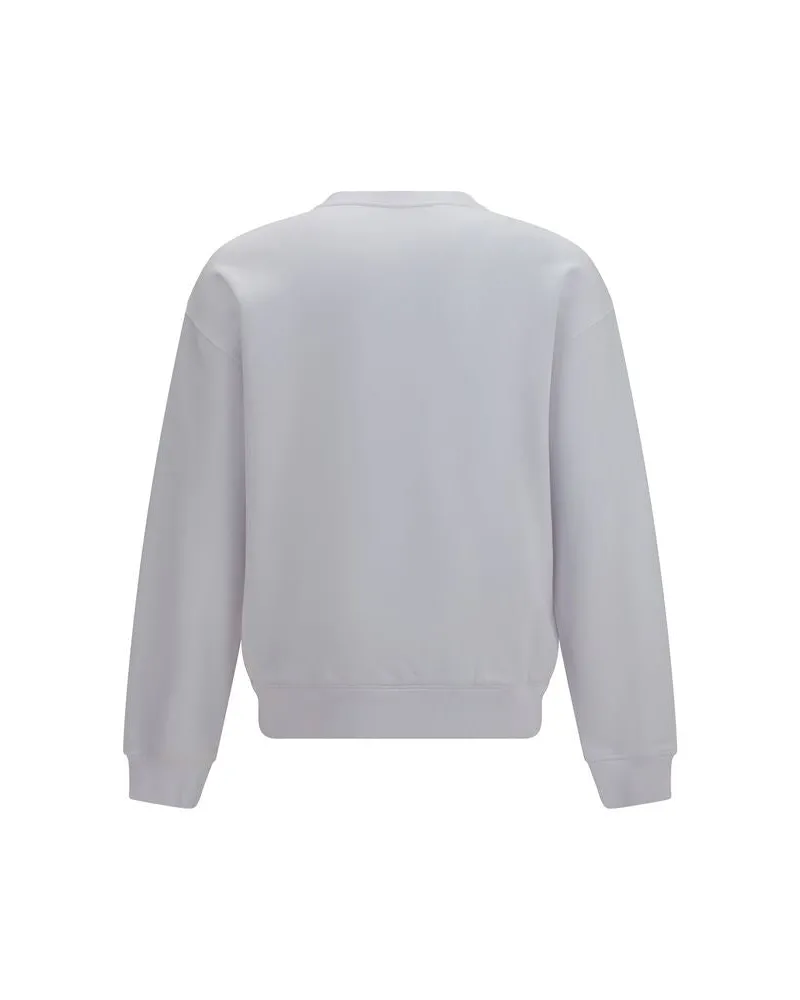 Dolce & Gabbana Men's White Cotton Sweatshirt Clothing White