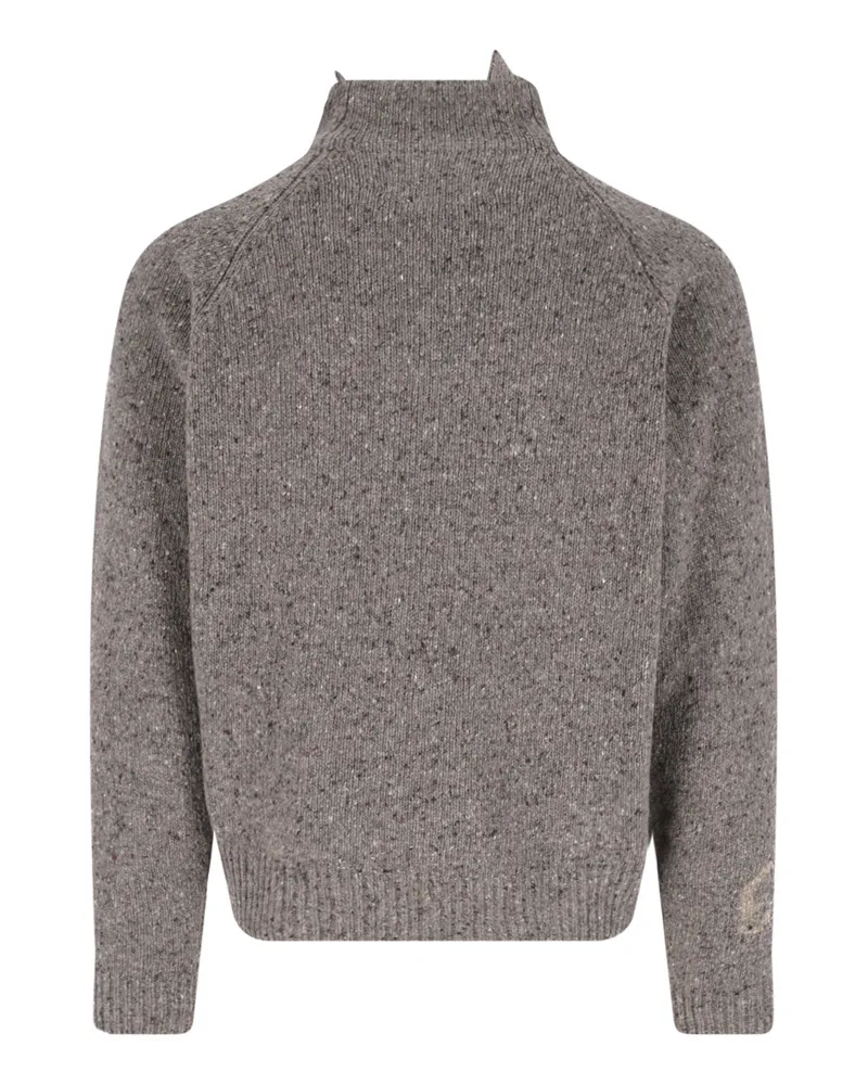 ERL Men's Sweaters Grey Wool Gray