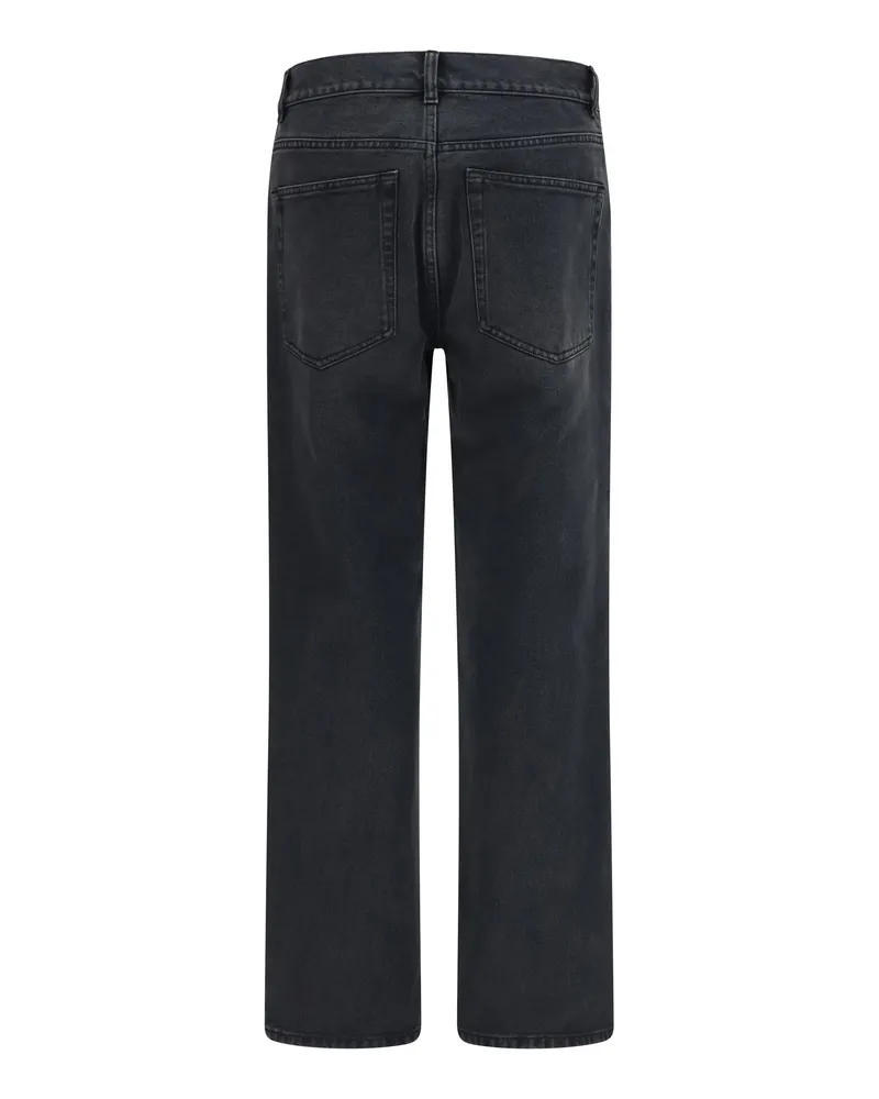 The Row Women's Fargo Jeans Washed Black Cotton Washed