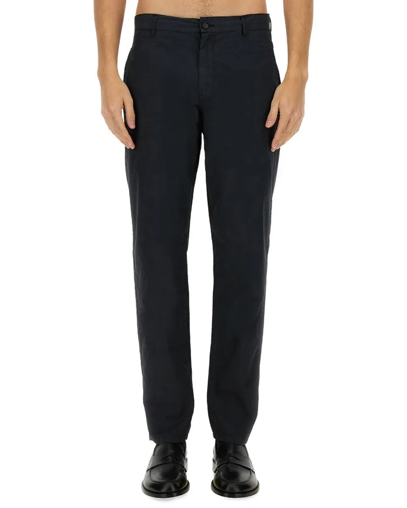 ASPESI 100% Cotton Chino Pants — Blue Blue