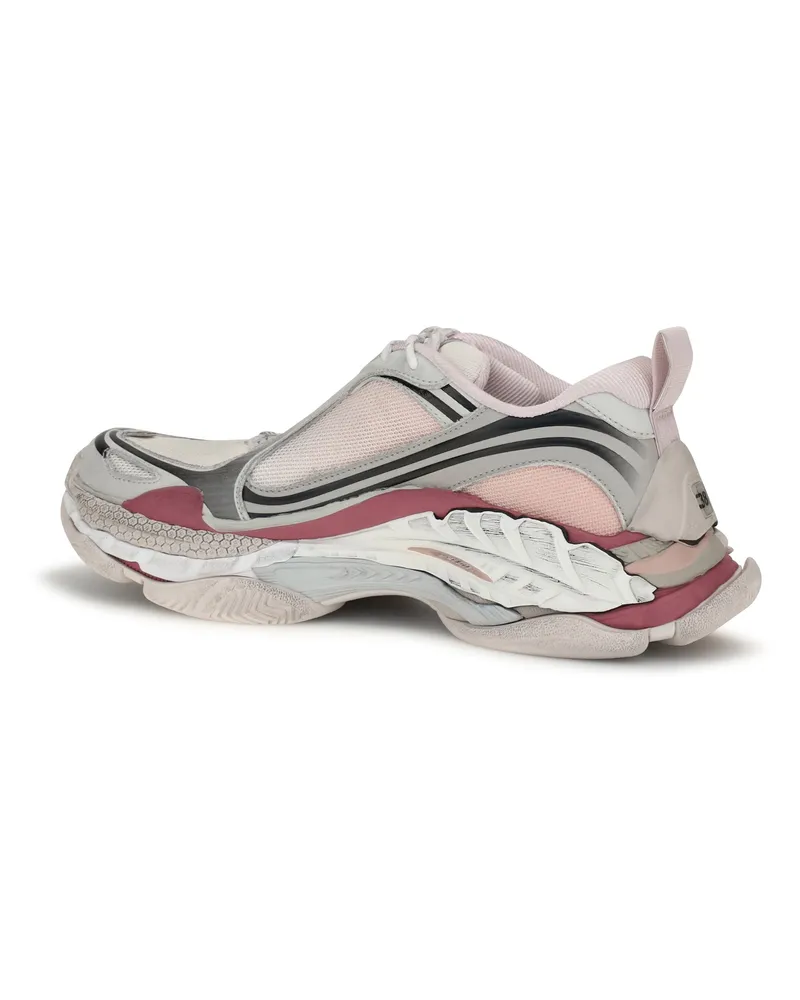 Balenciaga Women's Sneakers Triple S 2 Gradient Purple Upper Polyurethane Trainers Multicolor