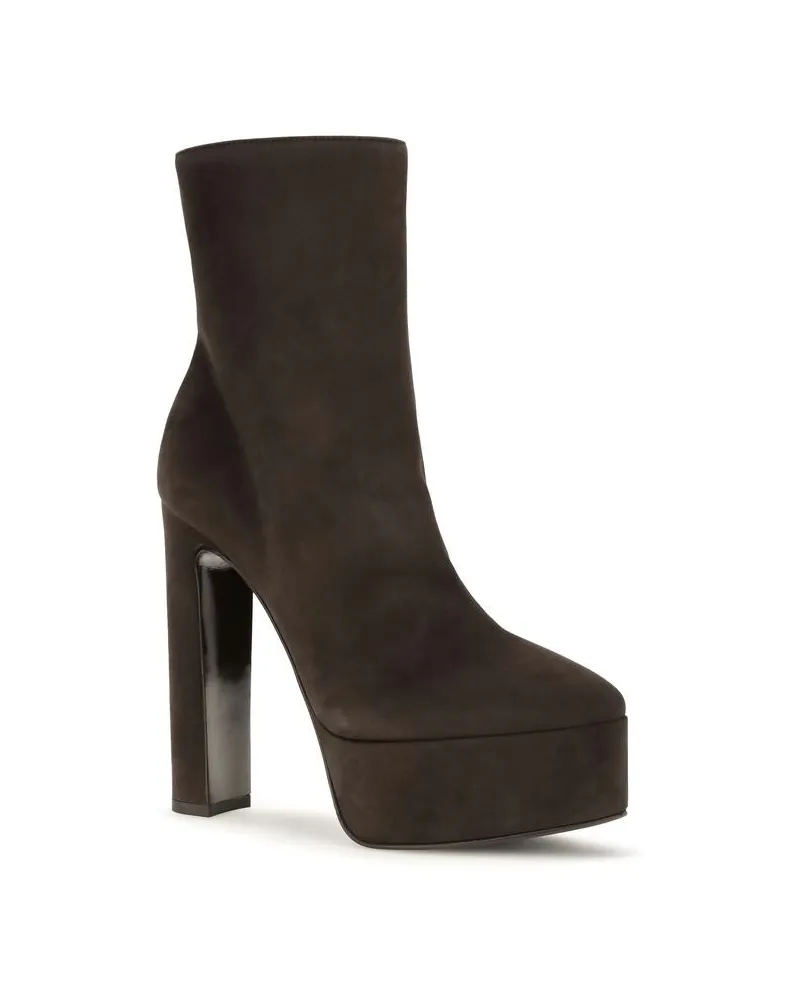 Le Silla Nora Heel Boot — Brown Brown