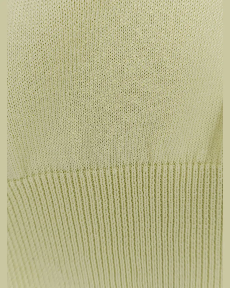 Alpha Studio Men's Cotton Sweater Yellow Yellow