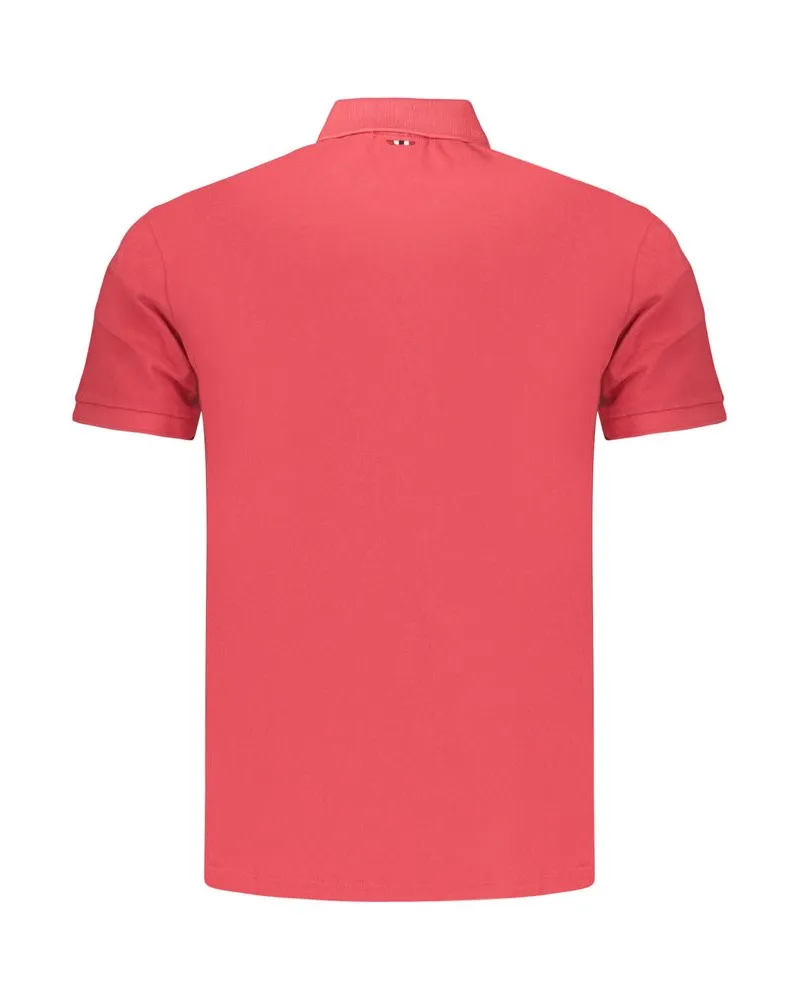 Napapijri Cotton Polo Shirt — Red Red