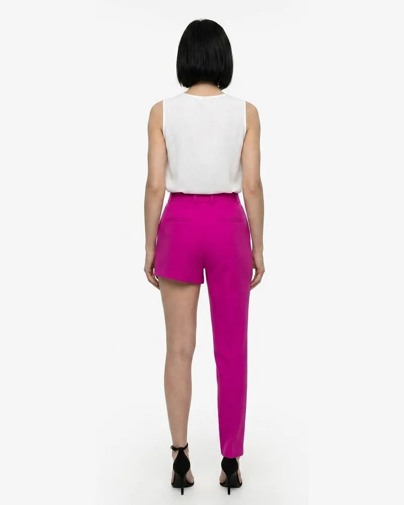 Dolce & Gabbana Women's Pink Virgin Wool Pants Pink