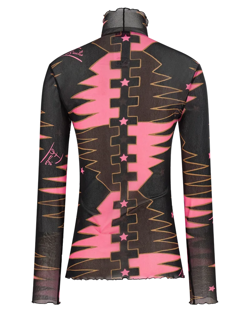 Emilio Pucci Valdimontone Blouse — Multicolor Multicolor