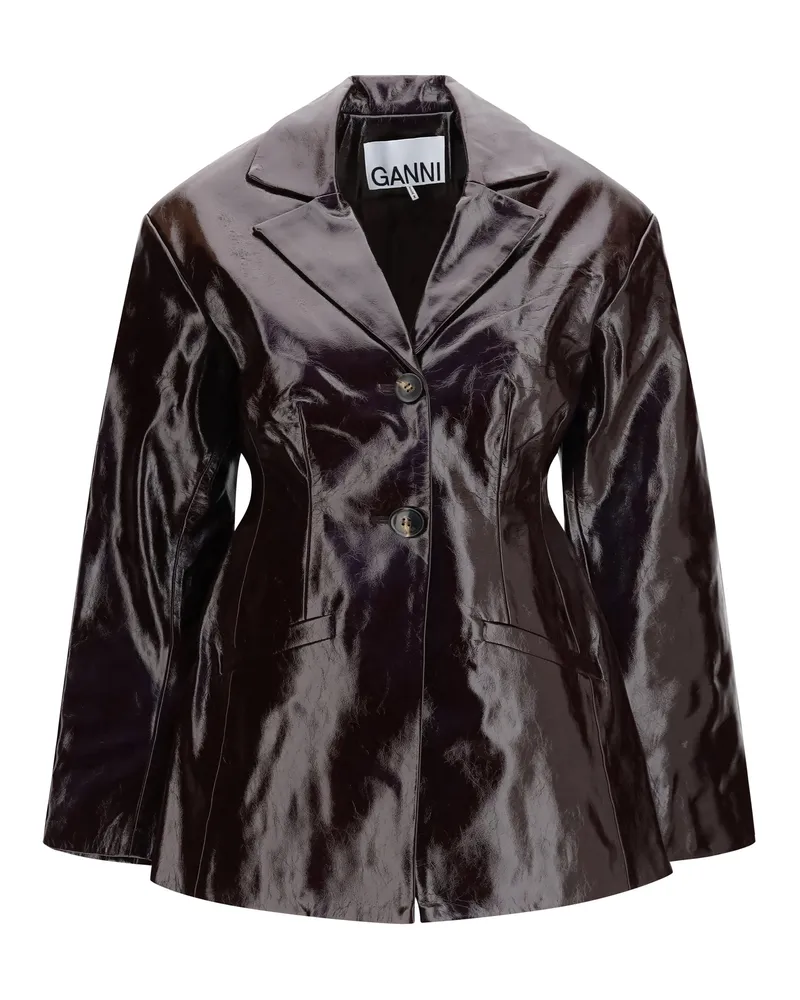 Ganni Future Jacket — Black Black